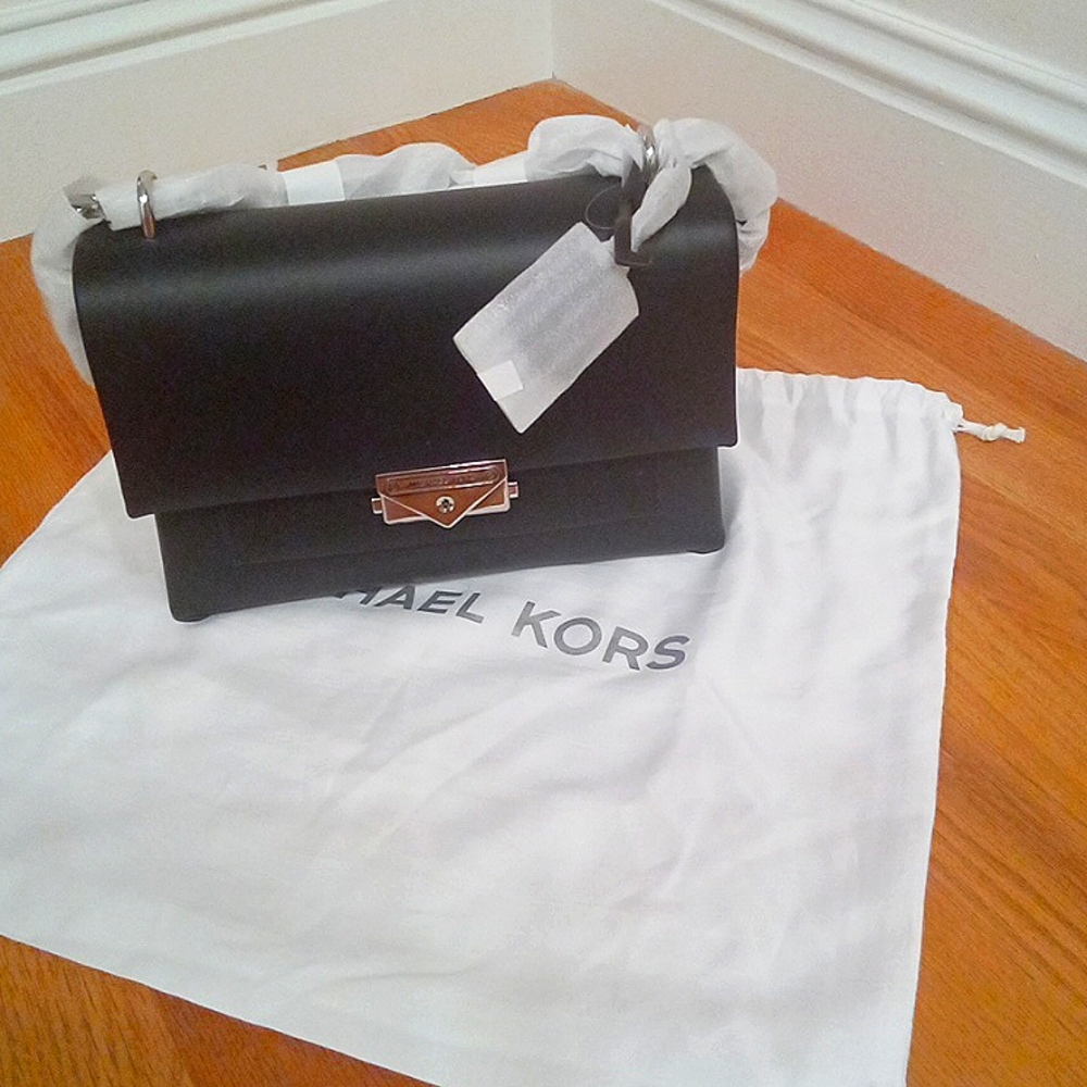 NEW!🌟HP🌟MICHAEL KORS Cece Medium Flap Shoulder Satchel Crossbody - Picture 11 of 12